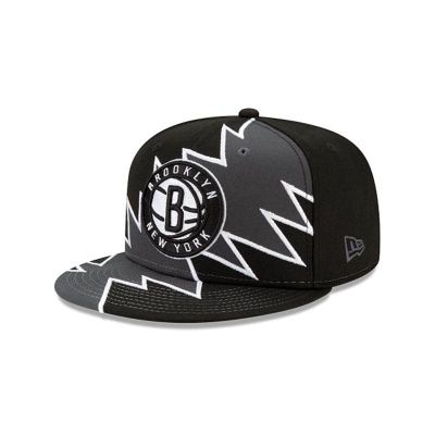 Sapca New Era Brooklyn Nets NBA Flash 9FIFTY Snapback - Negrii